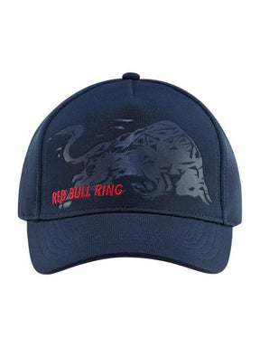 Czapka z daszkiem casual Red Bull Ring DEBOSSED granatowa