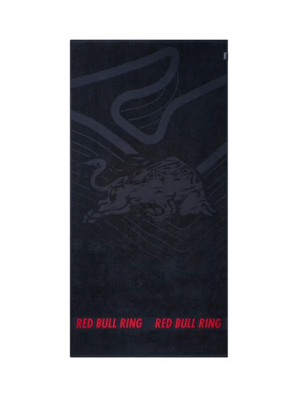 Red Bull Ring CIRCUIT large towel, navy blue