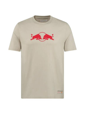 Koszulka Oracle Red Bull Racing edycja SPARK piaskowa z logo
