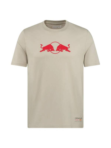 Koszulka Oracle Red Bull Racing edycja SPARK piaskowa z logo