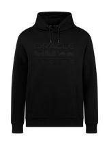 Bluza z kapturem Oracle Red Bull Racing edycja TONAL czarna z logo