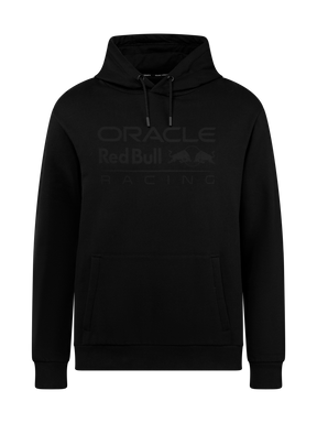Bluza z kapturem Oracle Red Bull Racing edycja TONAL czarna z logo