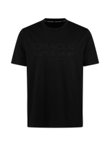 Koszulka Oracle Red Bull Racing edycja TONAL czarna z logo