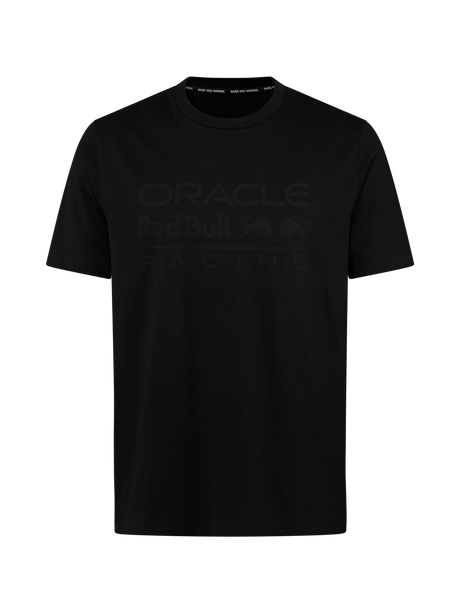 Koszulka Oracle Red Bull Racing edycja TONAL czarna z logo