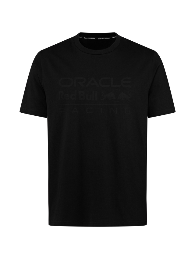 Koszulka Oracle Red Bull Racing edycja TONAL czarna z logo