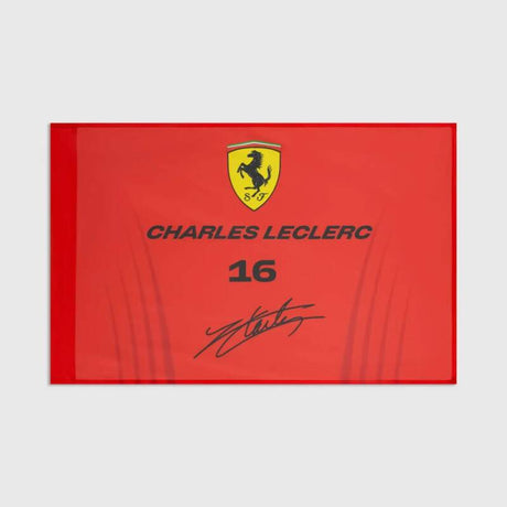 Flaga Scuderia Ferrari F1 - Charles Leclerc #16