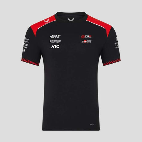 Koszulka Haas F1 Team z logo sponsorów - edycja zespołowa