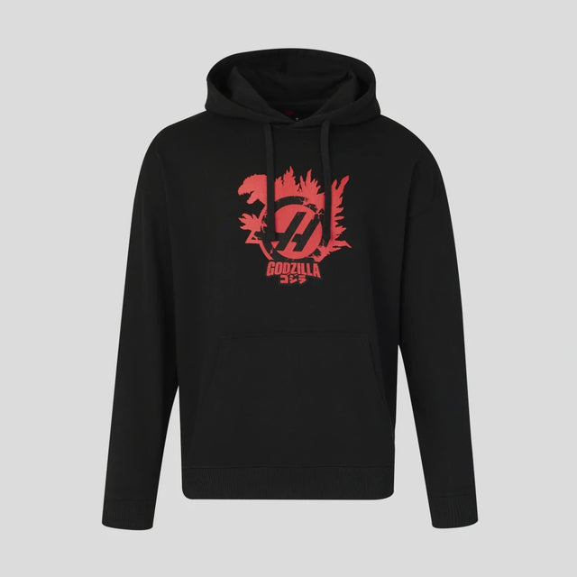 Haas F1 Team x Godzilla Hoodie – Japan 2026 Edition, Black