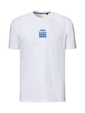 Red Bull Bora Hansgrohe casual T-shirt, white - MONUMENTS edition