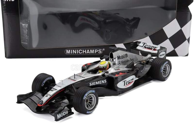 Model Minichamps McLaren MP4/19 Lewis Hamilton 1:18 - Silverstone test 2004