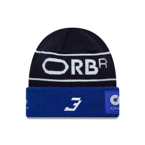 Czapka zimowa Oracle Red Bull Racing Max Verstappen #3 – granatowo-niebieska