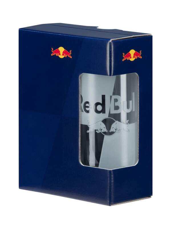 Red Bull logo glasses – set of 2