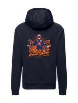 Bluza z kapturem Oracle Red Bull Racing Max Verstappen z logo – granatowa