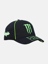 Czapka z daszkiem Fabio Quartararo - Monster Energy z zakrzywionym daszkiem