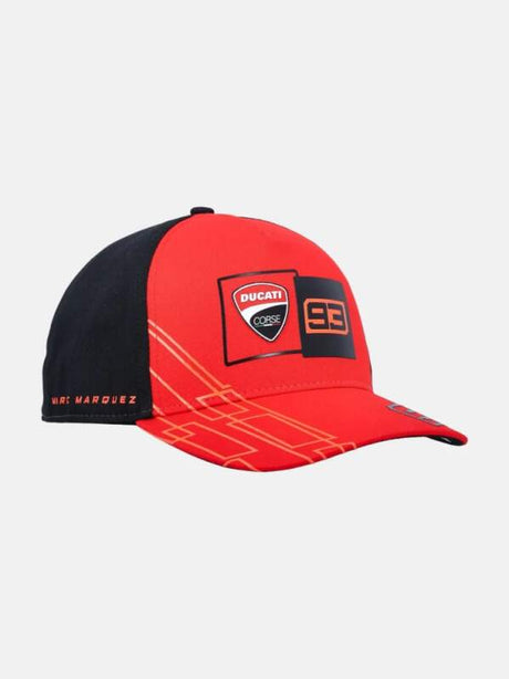Czapka z daszkiem kibica Ducati Corse - Marc Marquez z logo #93
