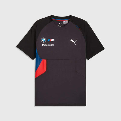 Koszulka zespołowa BMW Motorsport x Puma - czarna