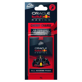 Red Bull Racing car air freshener - Armorall - hanging F1 card, red
