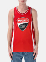 Męski tank top Ducati Corse z logo