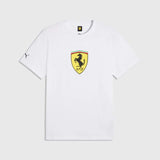 Scuderia Ferrari F1 white fan T-shirt with logo