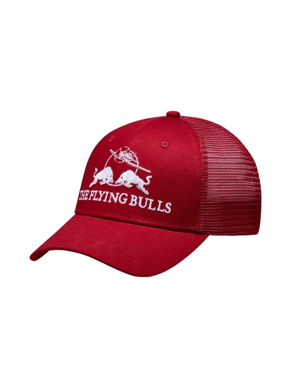 Czapka z daszkiem z siateczką Red Bull The Flying Bulls Radar z logo