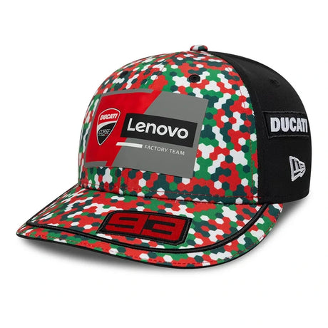 Czapka z daszkiem Ducati Lenovo Team Marc Marquez #93 – edycja Mugello 2026