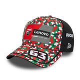 Czapka z daszkiem Ducati Lenovo Team Pecco Bagnaia #63 – edycja Mugello 2026