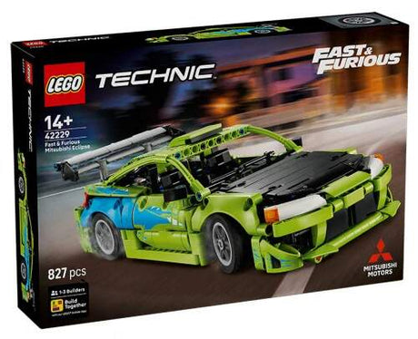 Zestaw LEGO model Szybcy i wściekli Mitsubishi Eclipse