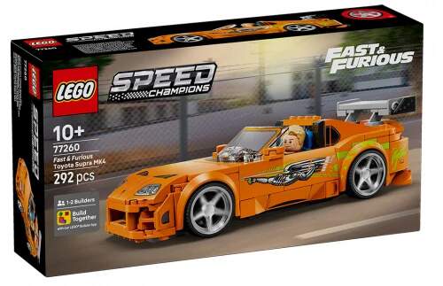 Zestaw klocków LEGO model Szybcy i wściekli Toyota Supra MK4
