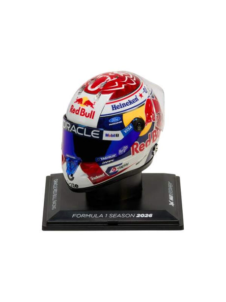 Model kasku Max Verstappen 2026 1:4 Schuberth