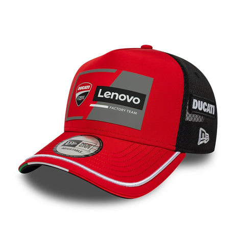 Czapka z daszkiem Ducati Lenovo Team 2026 – czerwona