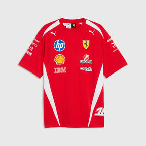 Scuderia Ferrari F1 x Puma Charles Leclerc #16 Driver T-Shirt – Red, Oversized