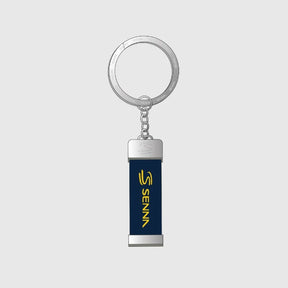 Brelok Ayrton Senna Signature – granatowy