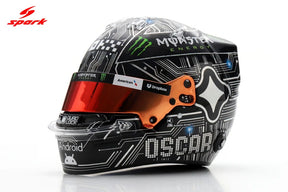 Model kasku Spark Oscar Piastri 1:5 – USA GP F1 2025