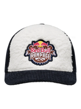 Czapka z daszkiem Red Bull Rampage FLEECE – kremowo-granatowa