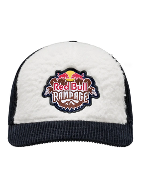 Czapka z daszkiem Red Bull Rampage FLEECE – kremowo-granatowa
