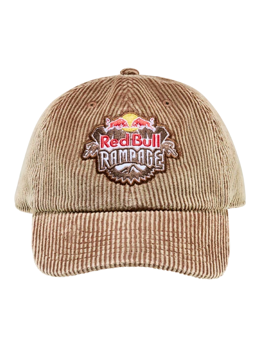 Czapka z daszkiem Red Bull Rampage CORDUROY – jasnobrązowa