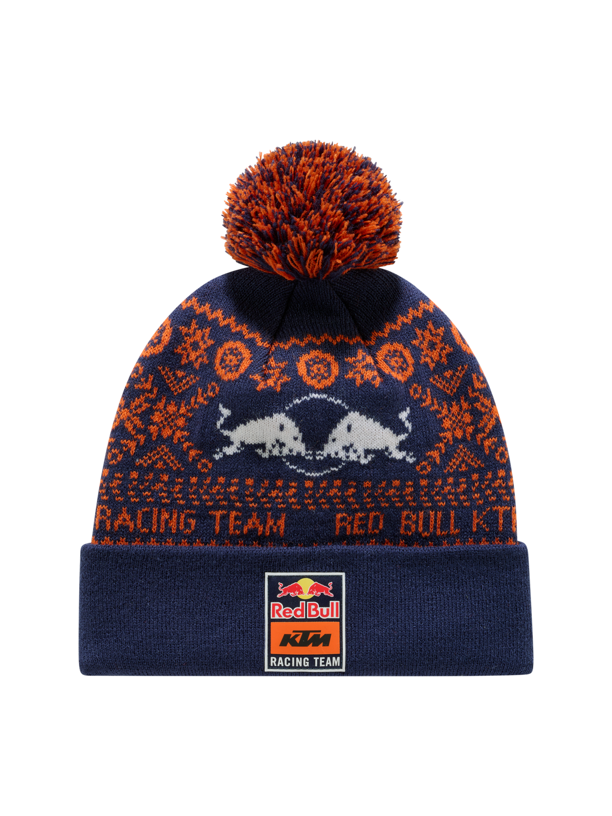 KTM Red Bull Racing Bobble Beanie with Logo – Christmas Edition