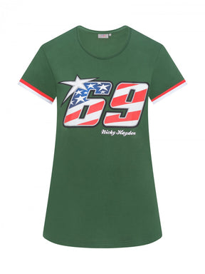 Nicky Hayden women's T-shirt with logo