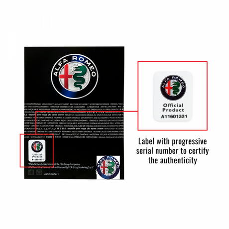 Naklejka Alfa Romeo 3D