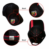 Czapka z daszkiem Abarth czarna