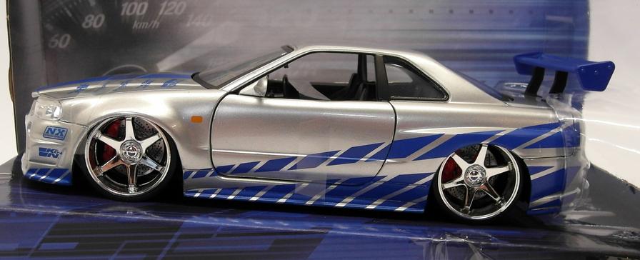 Model Szybcy i wściekli Nissan Skyline R34 2002