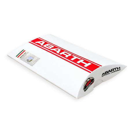 Abarth BAND keyring black with scorpion logo