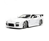 Model Szybcy i wściekli Mazda RX-7 White