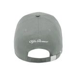 Czapka z daszkiem Alfa Romeo z logo szara