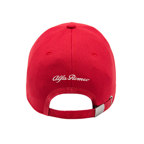 Czapka z daszkiem Alfa Romeo z logo czerwona