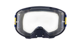 Gogle motocrossowe Red Bull Spect STRIVE niebieskie z przezroczystą szybą