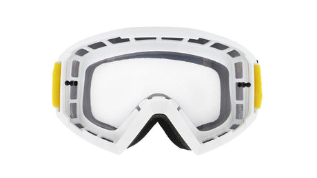 Gogle motocrossowe Red Bull Spect WHIP białe z przezroczystą szybą