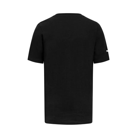 Koszulka Scuderia Ferrari F1 casual z dużym logo czarna