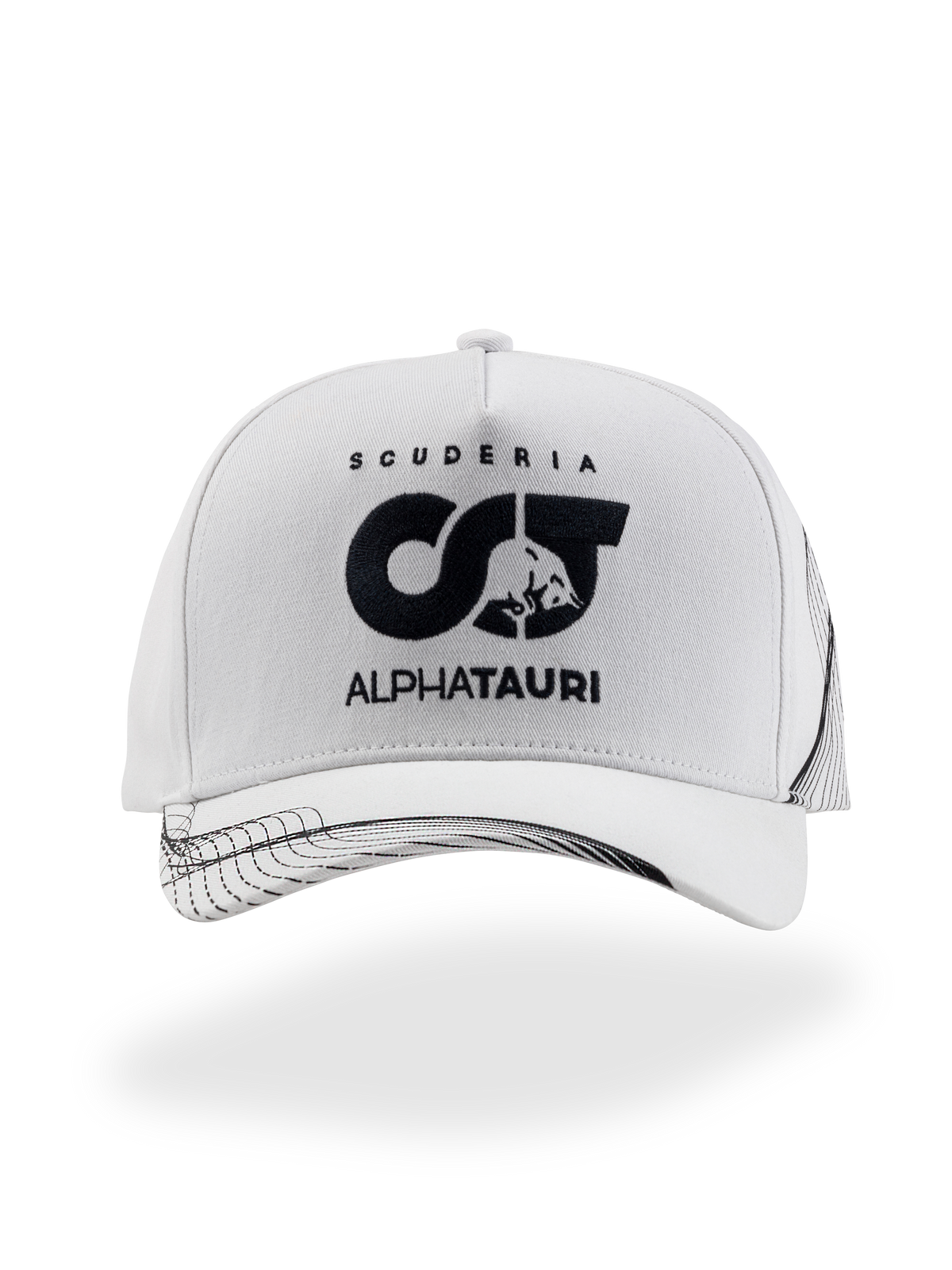 Czapka zespołowa z daszkiem Scuderia AlphaTauri F1 – biała