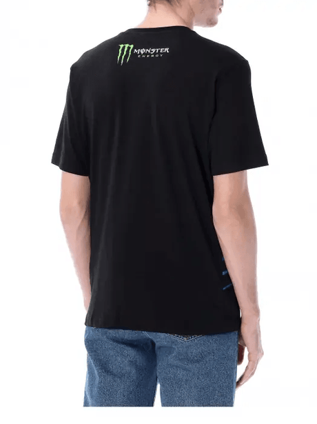 Koszulka Fabio Quartararo Monster Energy Logo czarna